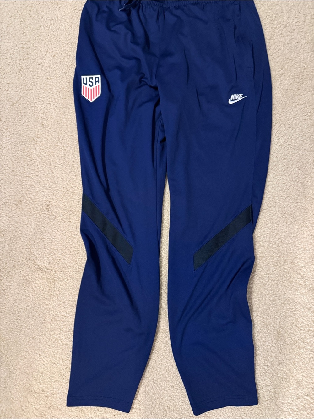 Nike Navy Blue USA Crest Men's Soccer Joggers, Top, Shorts, Shirt